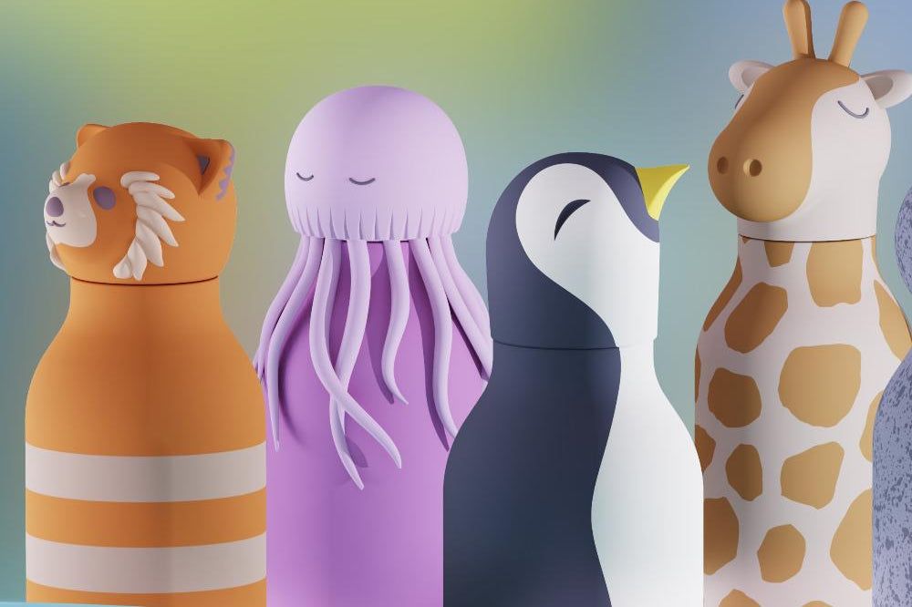 Asobu Reusable Bottles for Kids Christmas Edition