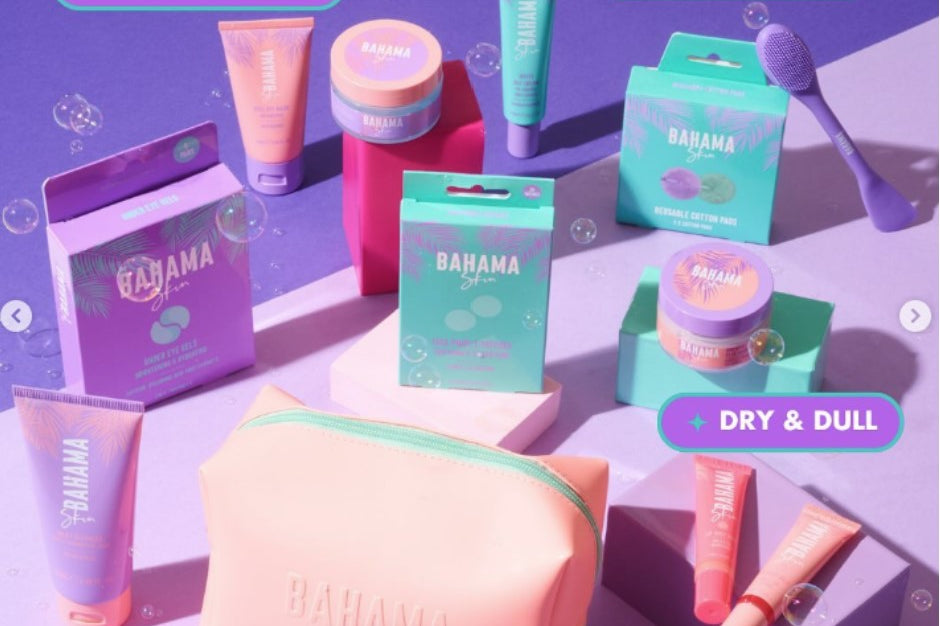 Bahama Skin skincare by sosu cosmetics