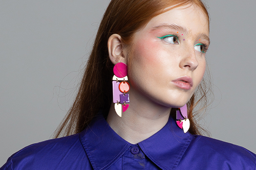 Sibilia Unique Abstract Earrings