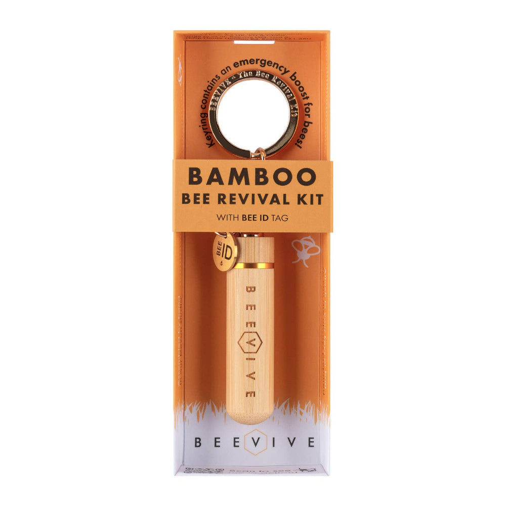 Bamboo Bee Revival Kit with Bee ID Tag by BeeVive in packaging on a white background