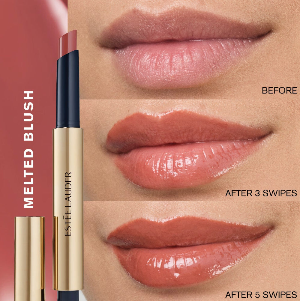 Estée Lauder Pure Color Melt-On Glosstick 128 melted blush