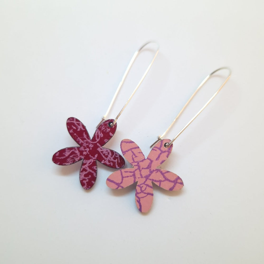 Circle & Dash - Reversible Flower Earrings drogheda christmas gift idea