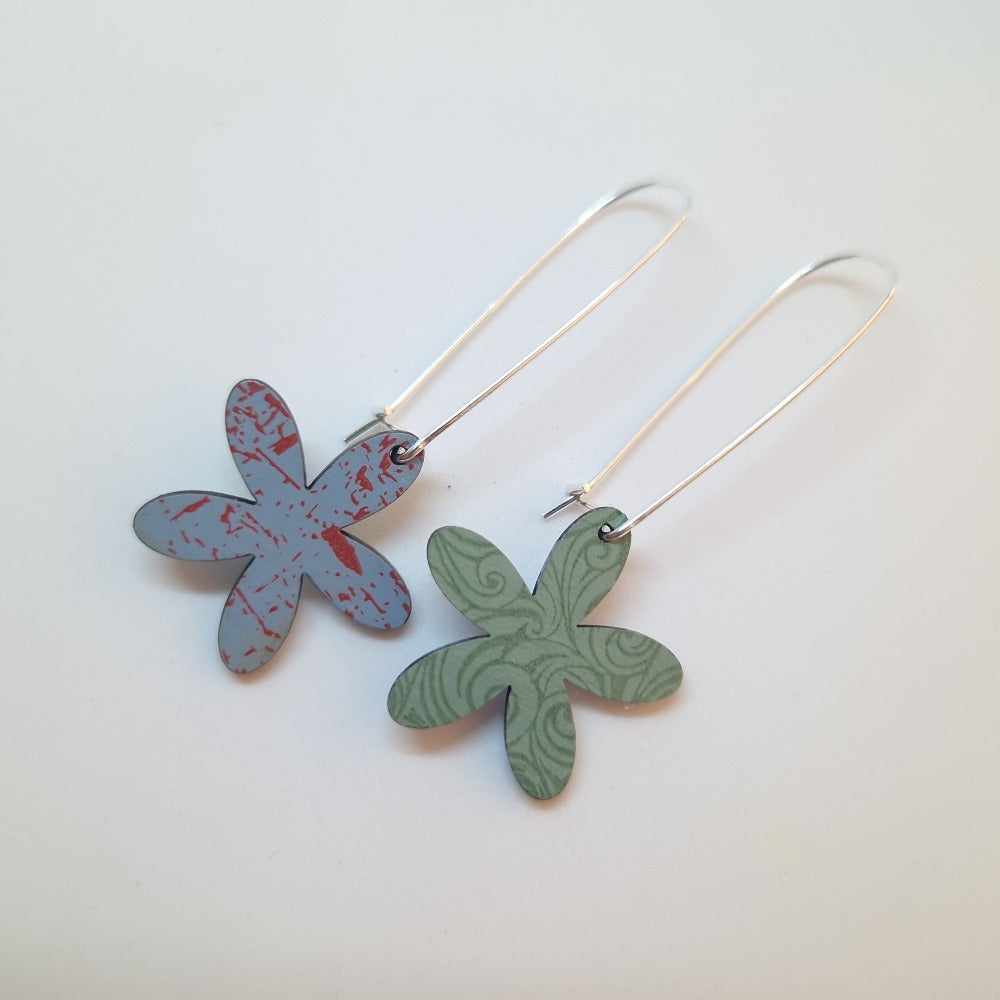 Circle & Dash - Reversible Flower Earrings drogheda christmas gift idea