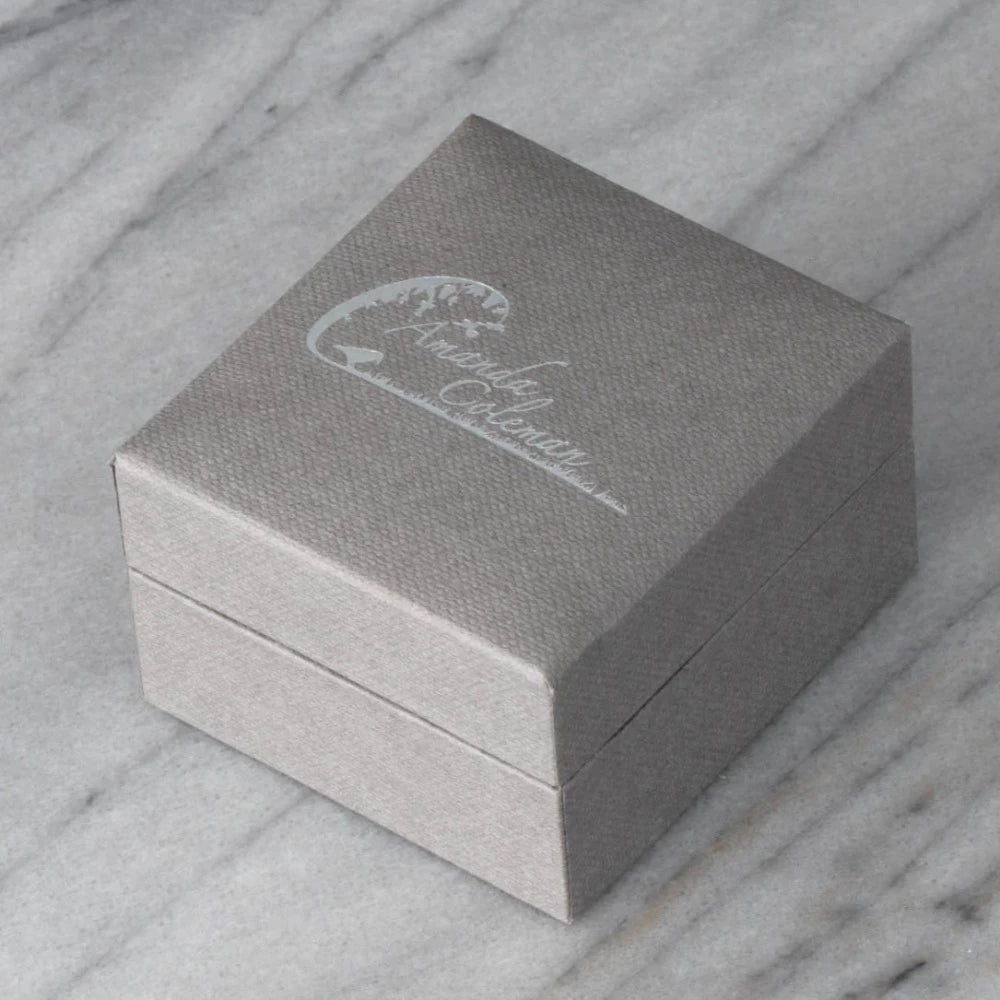 Amanda Coleman Handmade Monstera Leaf Stud Earrings