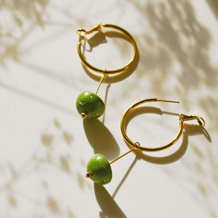 Pithy Luxury Jewellery - Eclisse Hoop Earrings