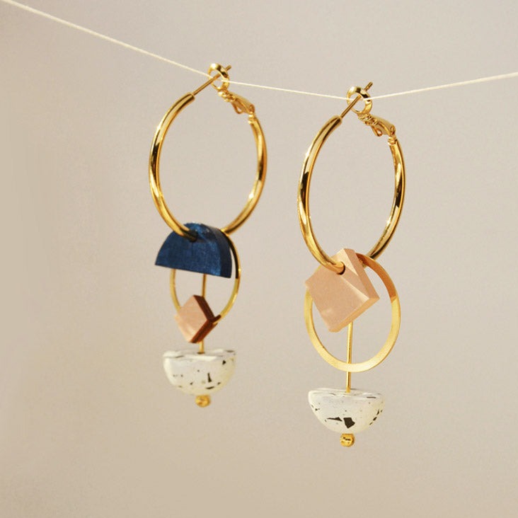 Pithy Luxury Jewellery - Eclisse Hoop Earrings