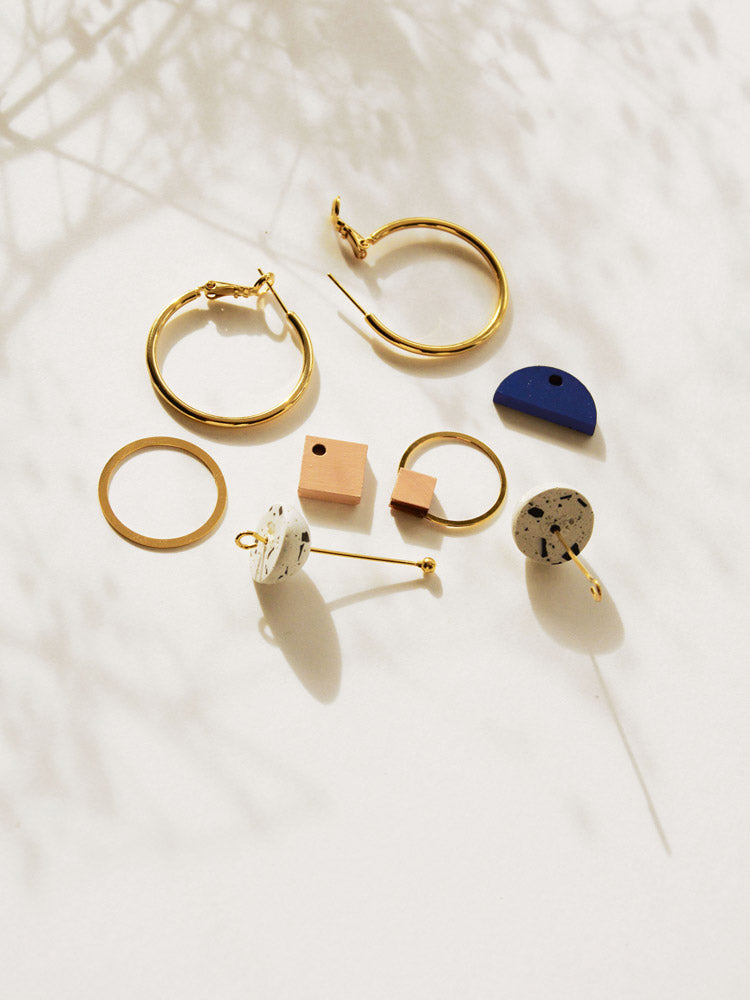 Pithy Luxury Jewellery - Eclisse Hoop Earrings