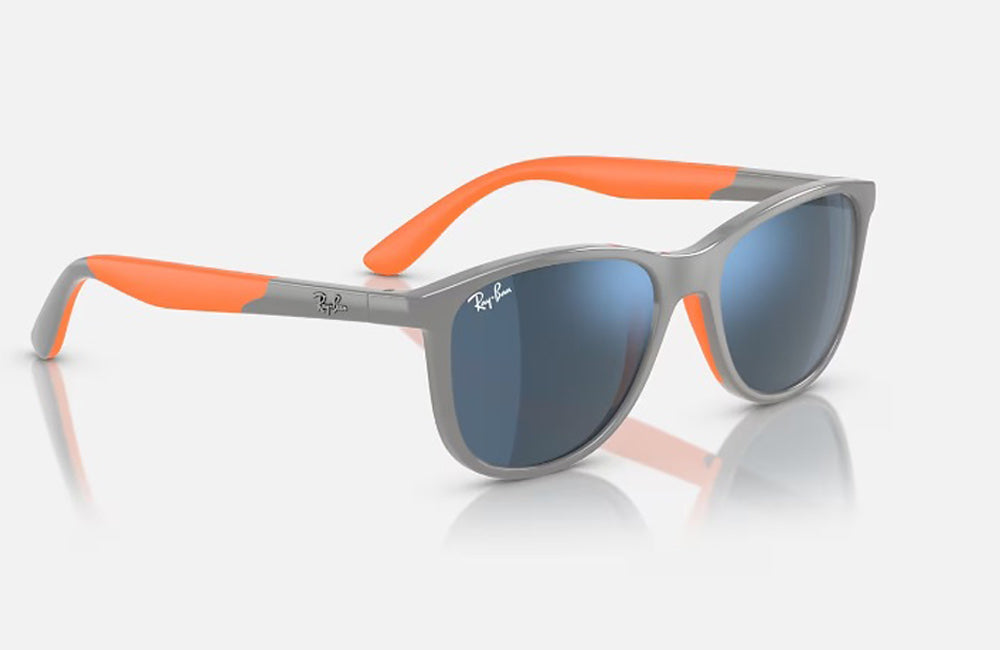 RAYBAN JUNIOR SUNGLASSES GREY AND ORANGE