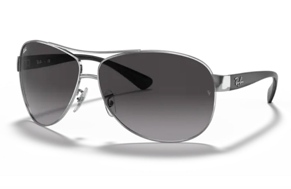 Rayban Mens Aviators in silver