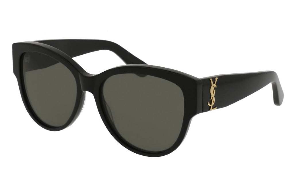 saint laurent black ladies sunglasses