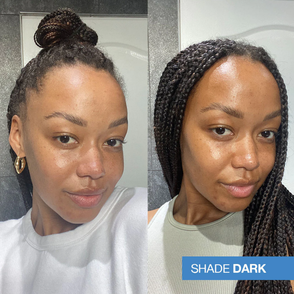 Bare By Vogue Face Tanning Mist 125ml dark model