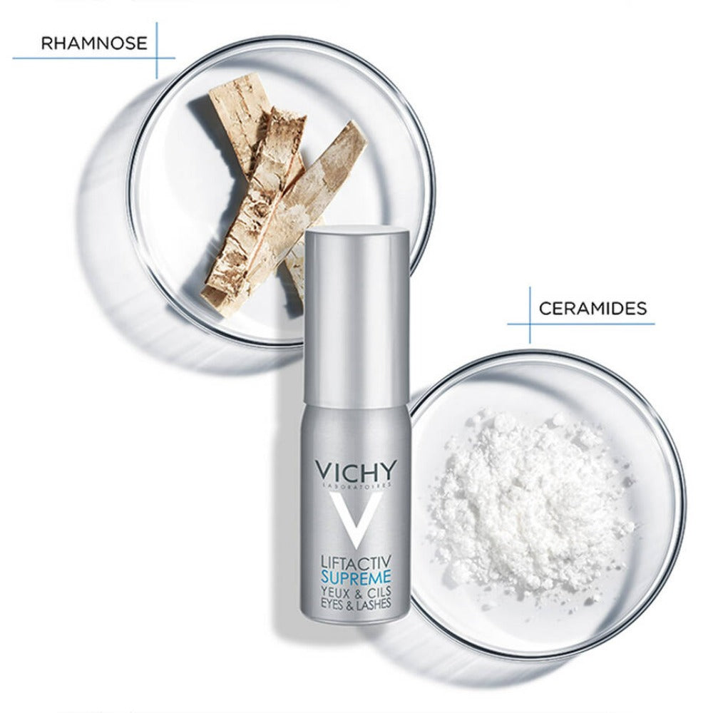 Vichy LiftActiv Supreme Eyes & Lashes Illuminating & Lifting Serum 15ml