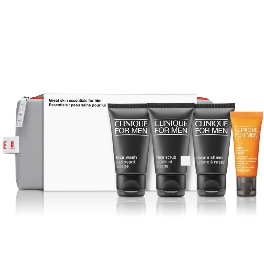 Clinique For Men™  Great Skin Essentials for Him Gift Set