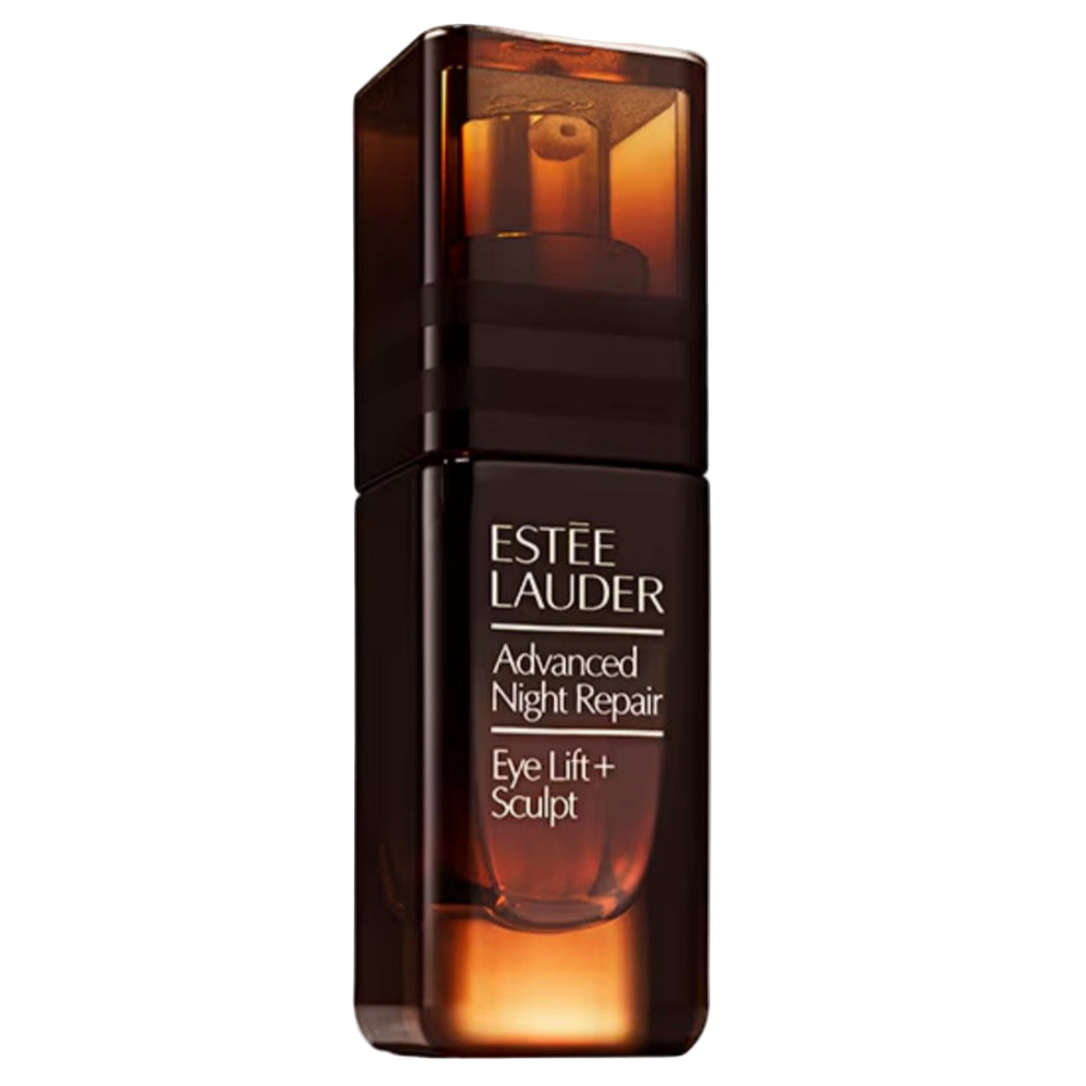 Estée Lauder Advanced Night Repair Eye Lift + Sculpt skincare product on a white background