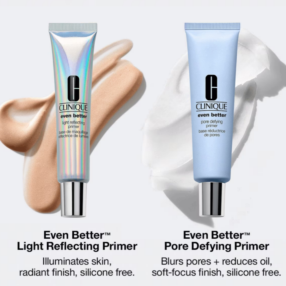Clinique Even Better™ Light Reflecting Primer 30ml and even better pore defying primer 30ml