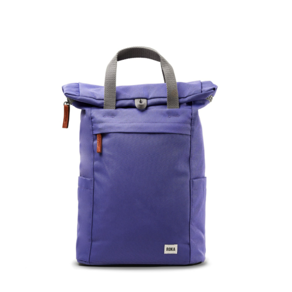 Roka bags Roka Finchley A Sustainable Backpack Medium Peri Purple