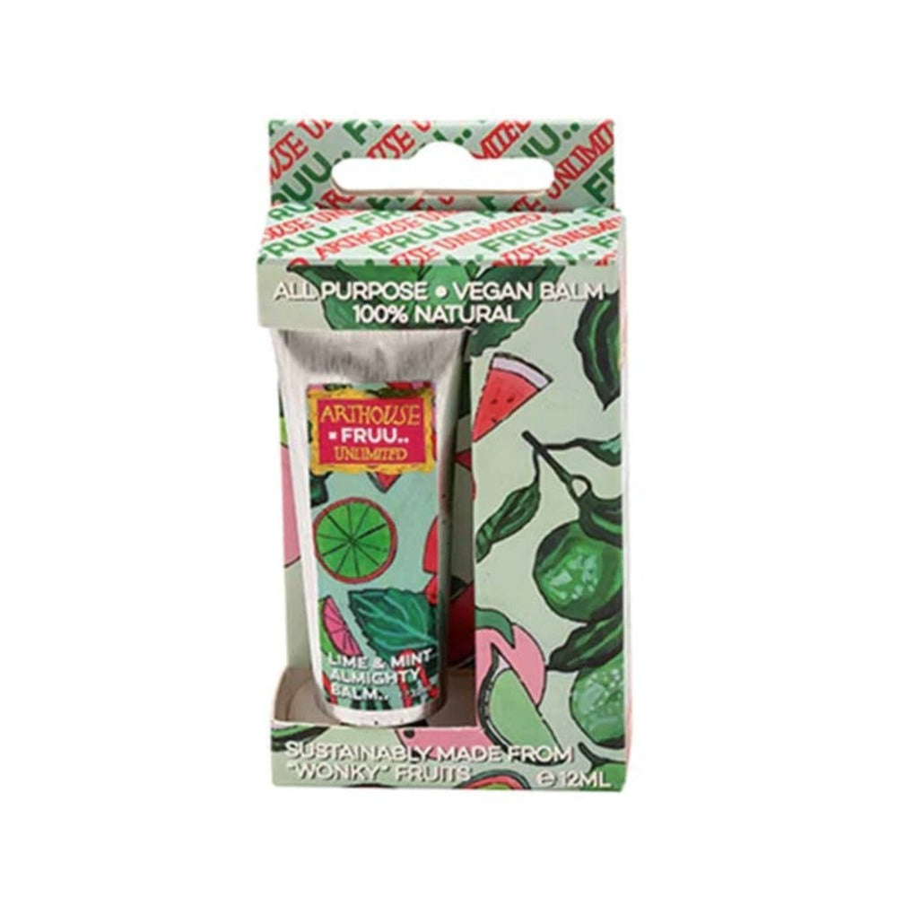 FRUU Cosmetics - Almighty Balm limited edition arthouse lime and mint