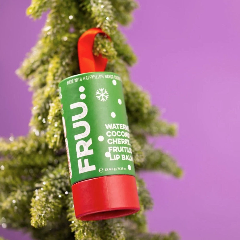 FRUU Cosmetics - Christmas Lip Balm Trio Set