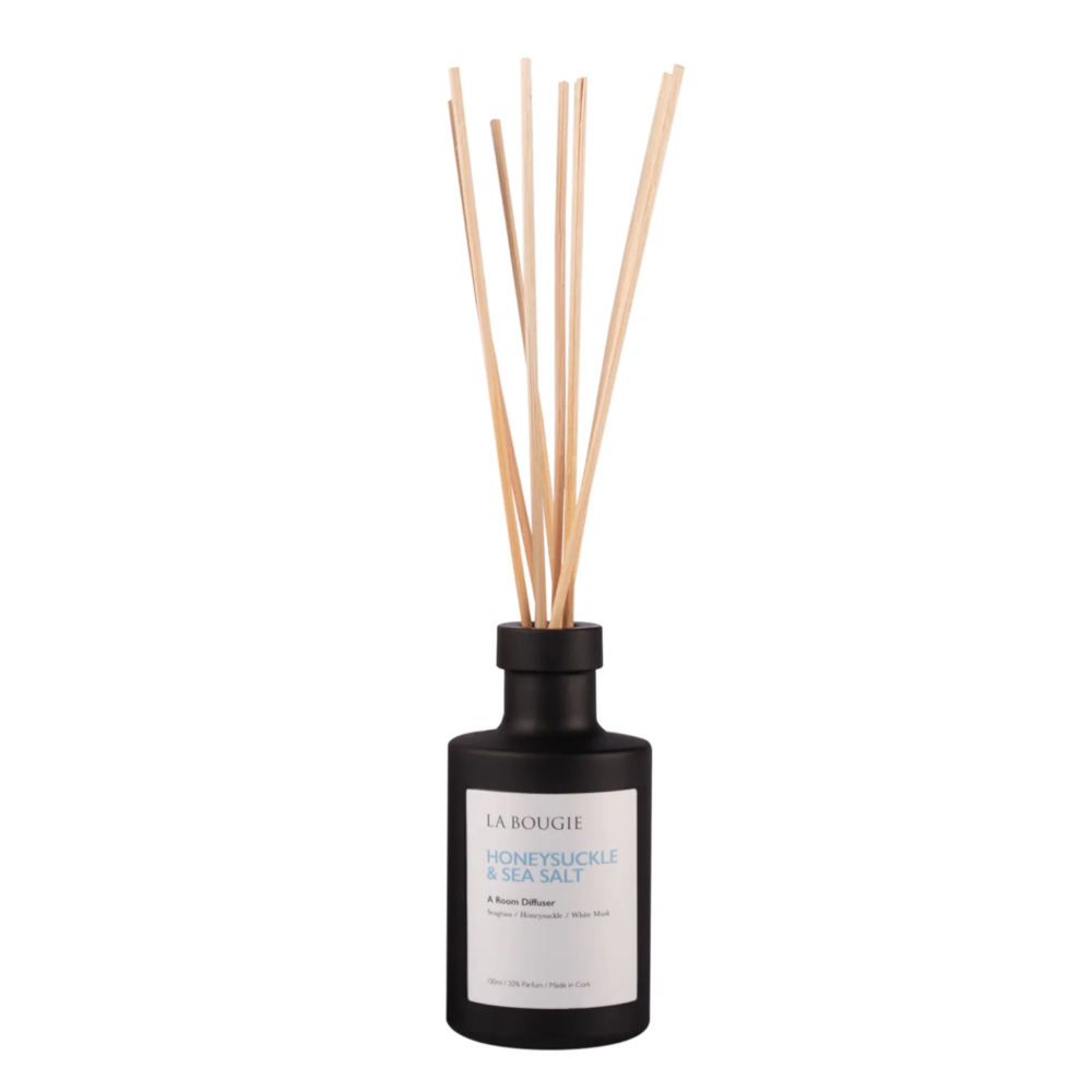 La Bougie - Honeysuckle & Sea Salt Room Diffuser 100ml