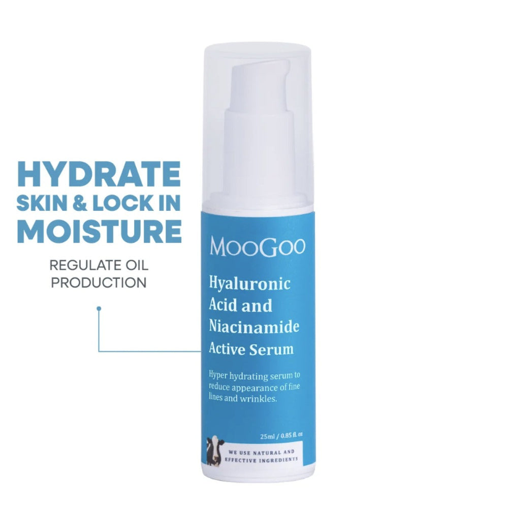 MooGoo Hyaluronic Acid and Niacinamide Active Serum 25ml