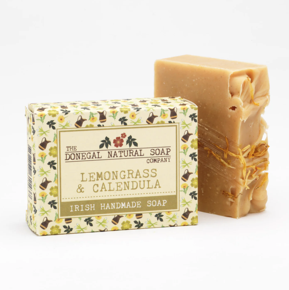 Donegal Natural Soap - Lemongrass & Calendula Soap Bar 100g