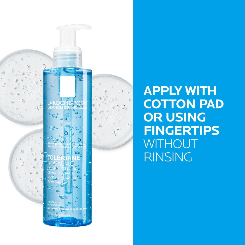 La Roche-Posay Toleriane Rosaliac Micellar Make-Up Removal Gel 195ml