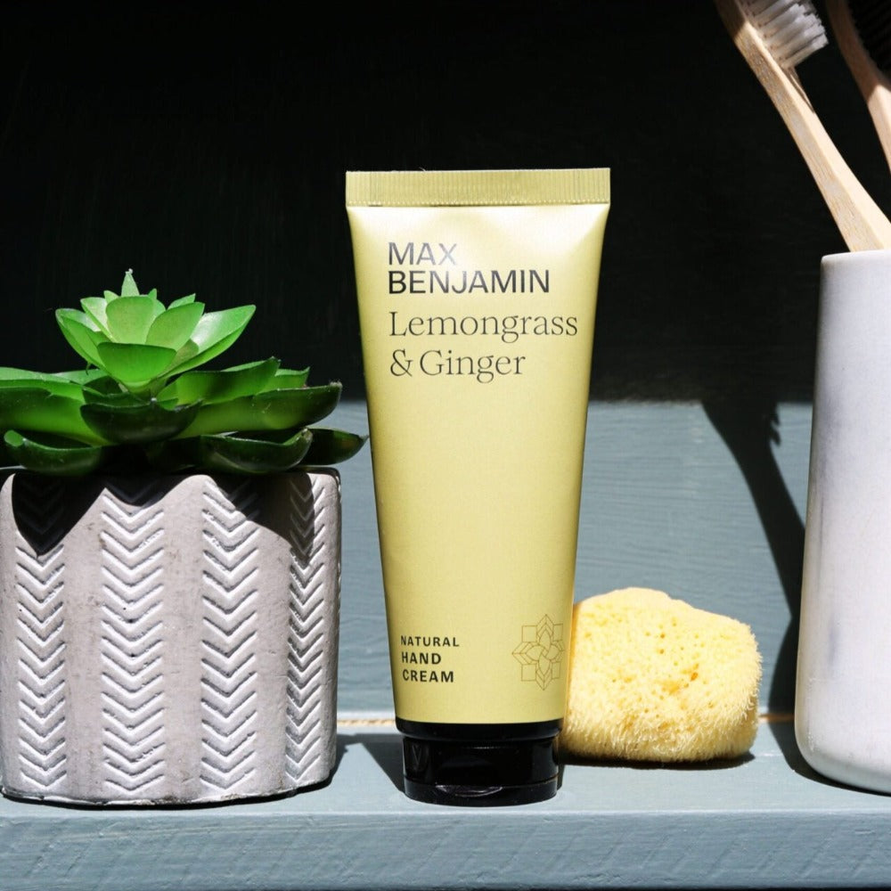 Max Benjamin Lemongrass & Ginger Natural Hand Cream 75ml