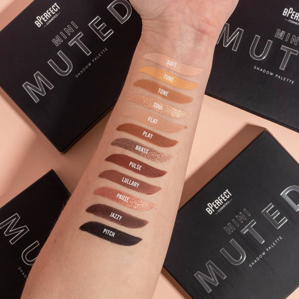 BPerfect Mini Muted Eyeshadow Palette