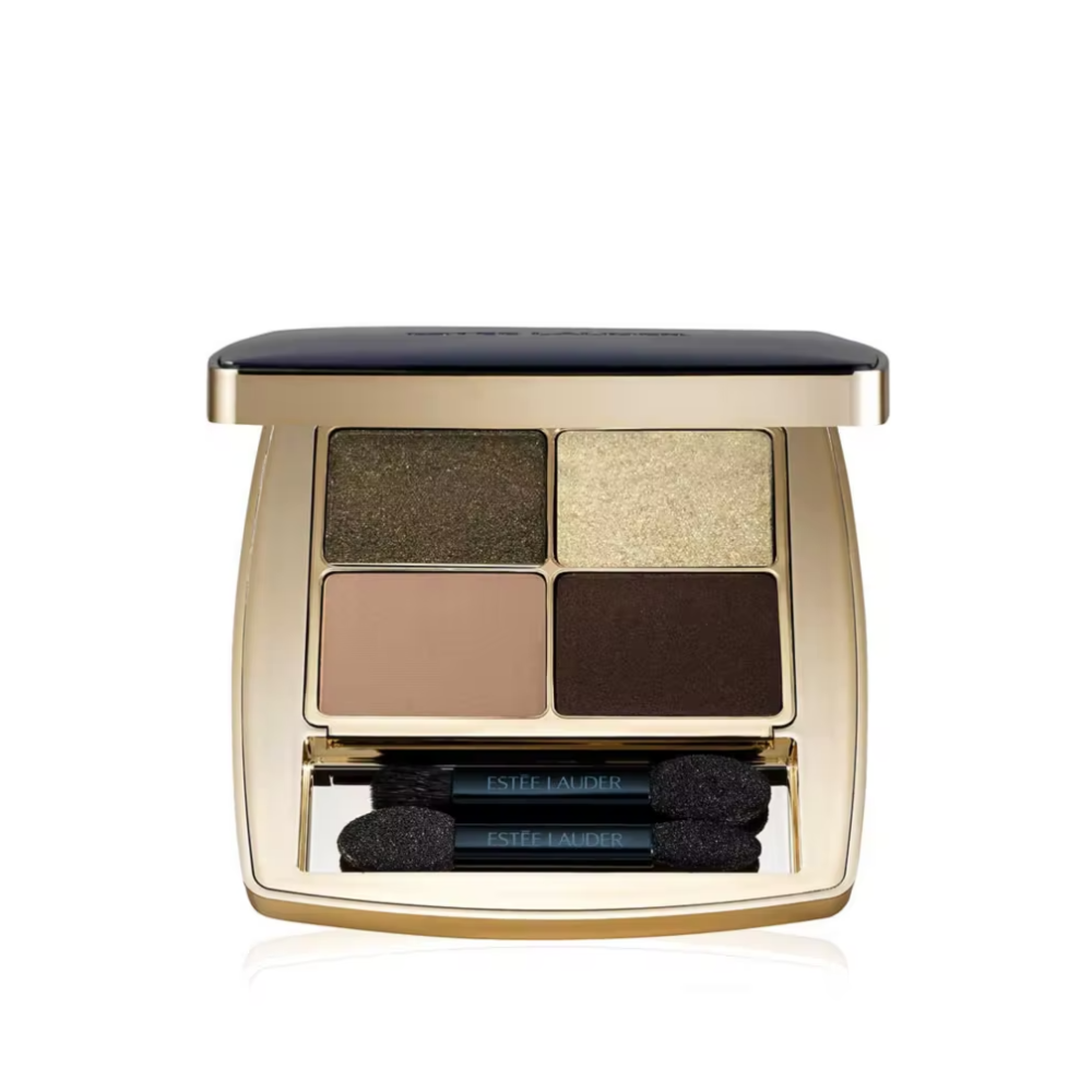 Estée Lauder Pure Color Envy Luxe Eyeshadow Quad Palette metal moss 06