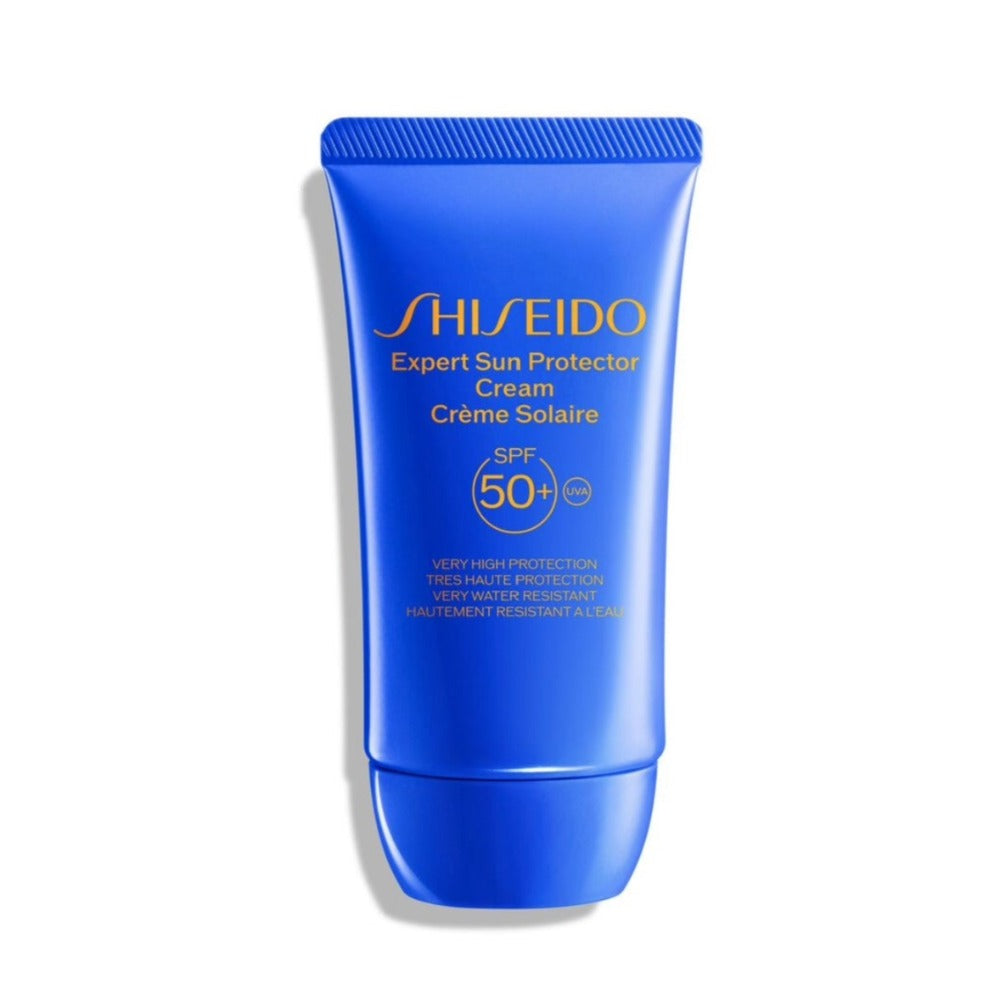 Shiseido Expert Sun Protector Age Defense & Hydration Face Cream SPF50+ & SPF30 50ml town centre pharmacy drogheda