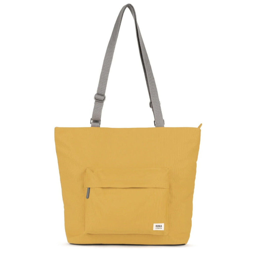 tote bag in flax yellow colour