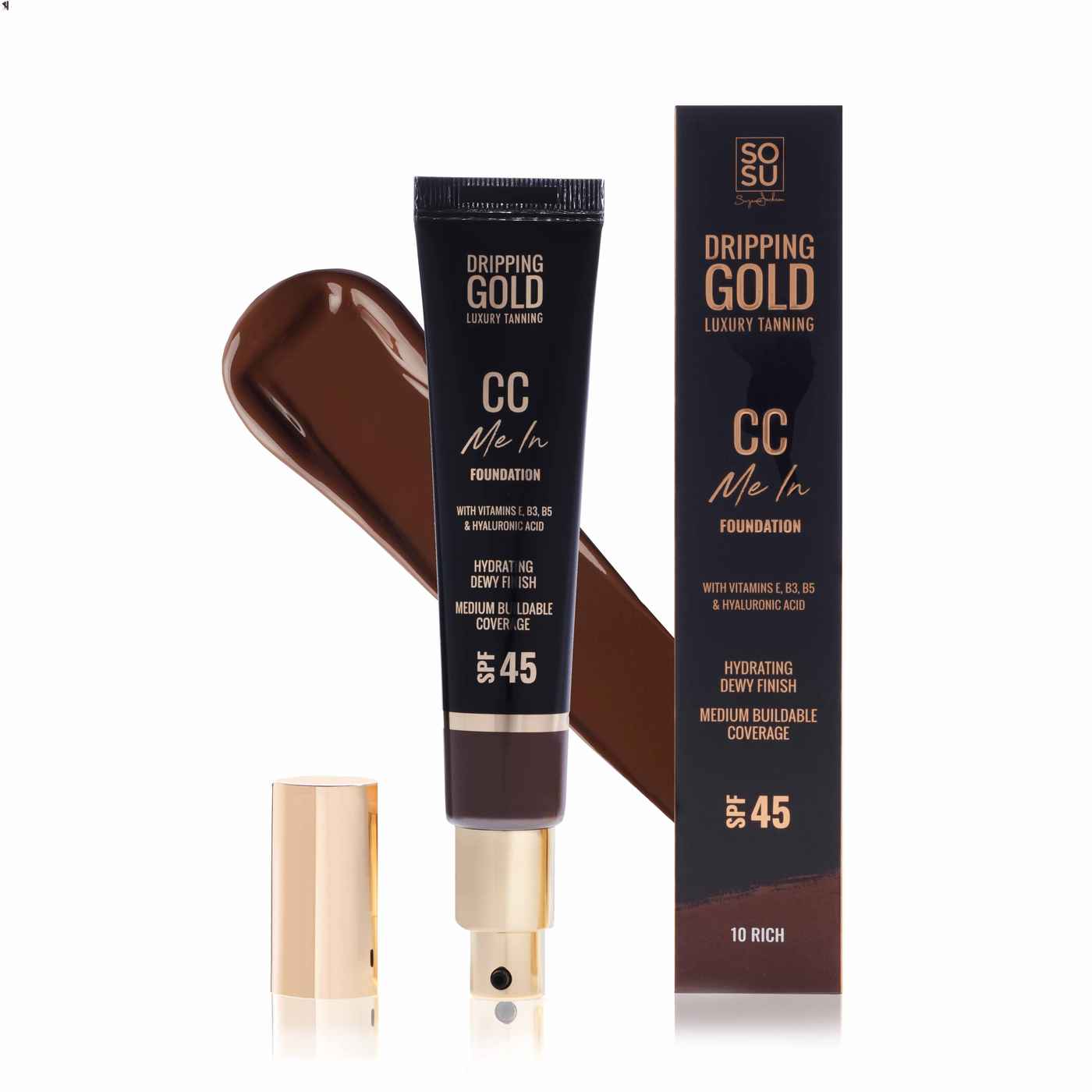 SOSU Dripping Gold CC Me In Foundation SPF45 35ml