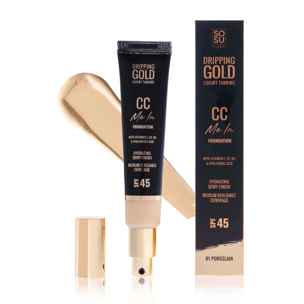 SOSU Dripping Gold CC Me In Foundation SPF45 35ml