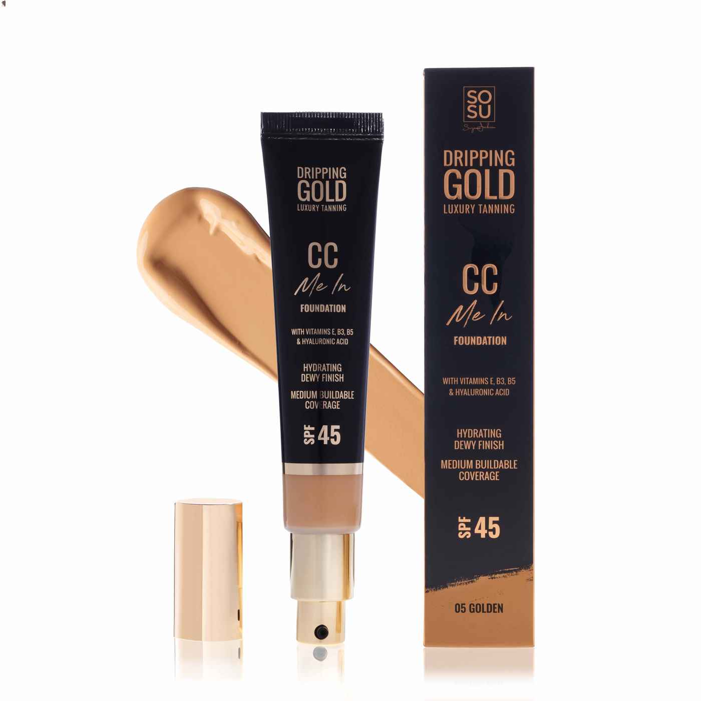 SOSU Dripping Gold CC Me In Foundation SPF45 35ml