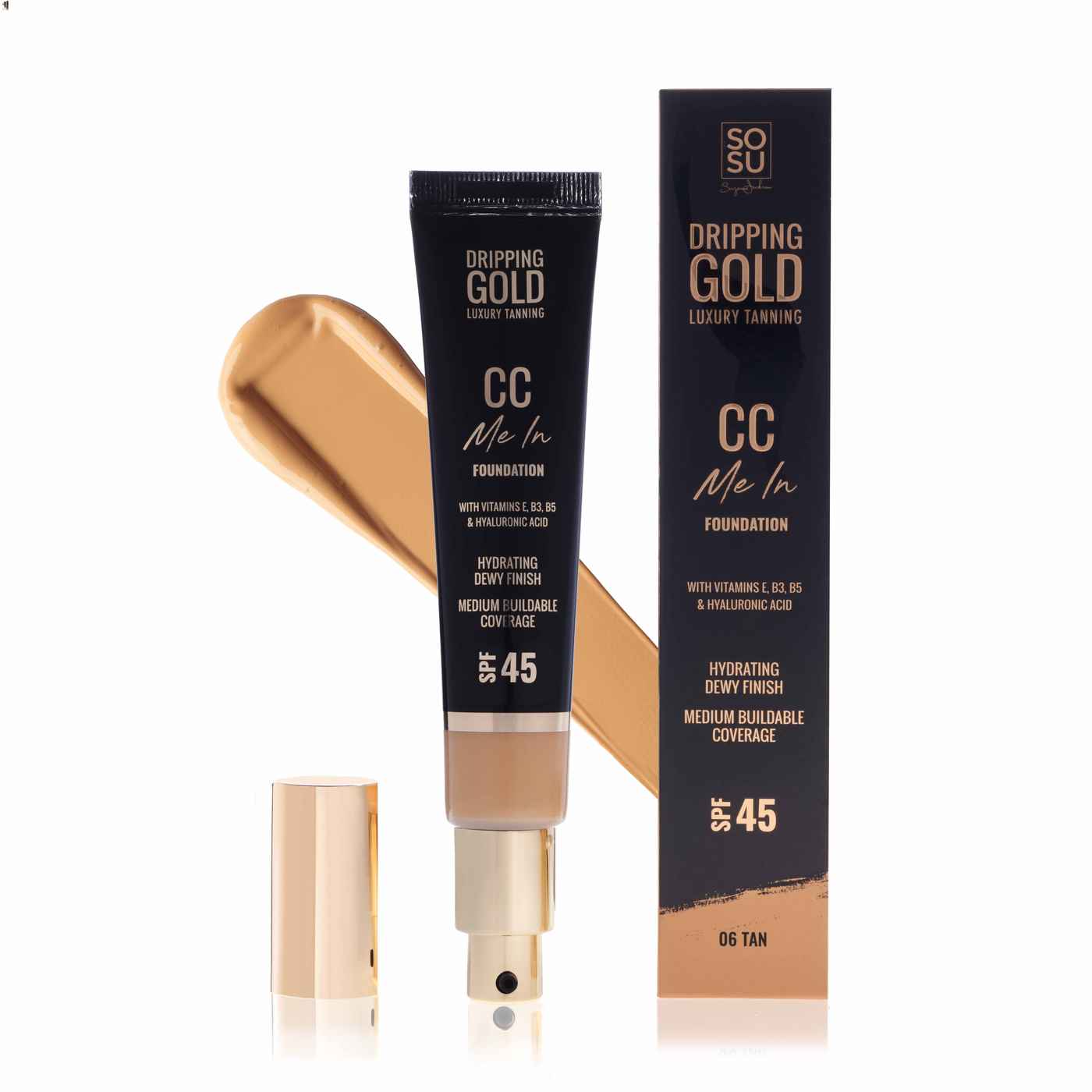 SOSU Dripping Gold CC Me In Foundation SPF45 35ml