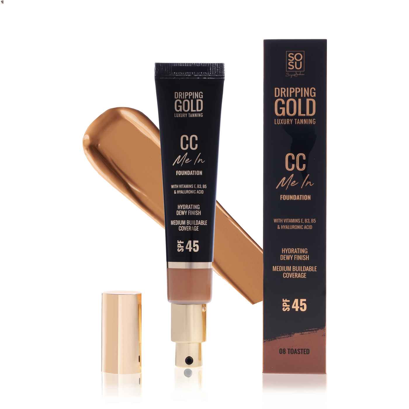 SOSU Dripping Gold CC Me In Foundation SPF45 35ml