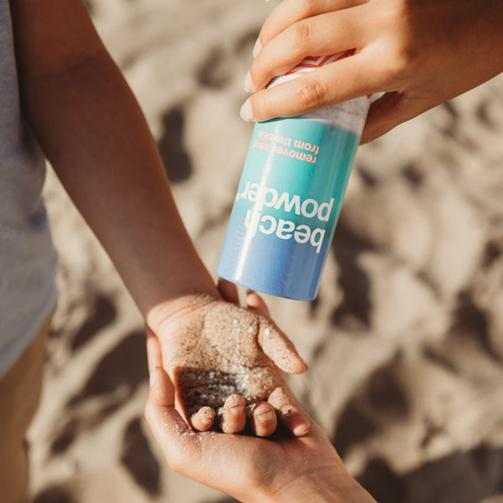 Beach Powder Removes Sand Summer