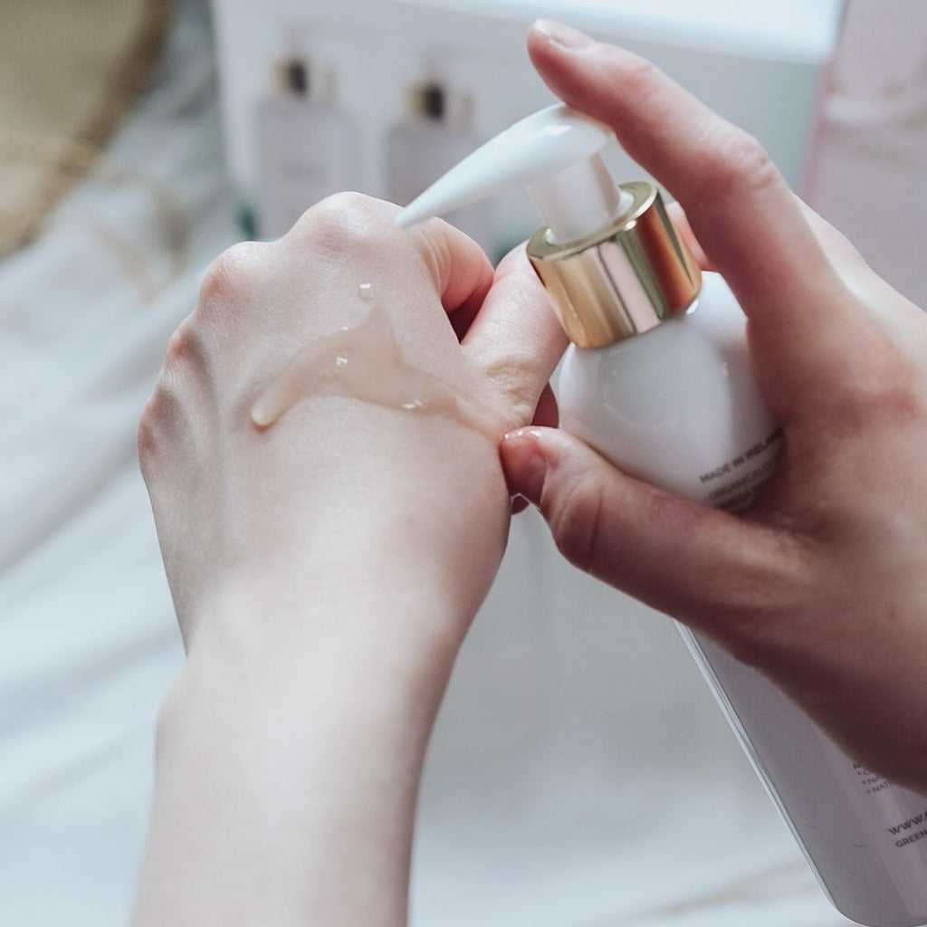 Green angel seaweed and argan body oil