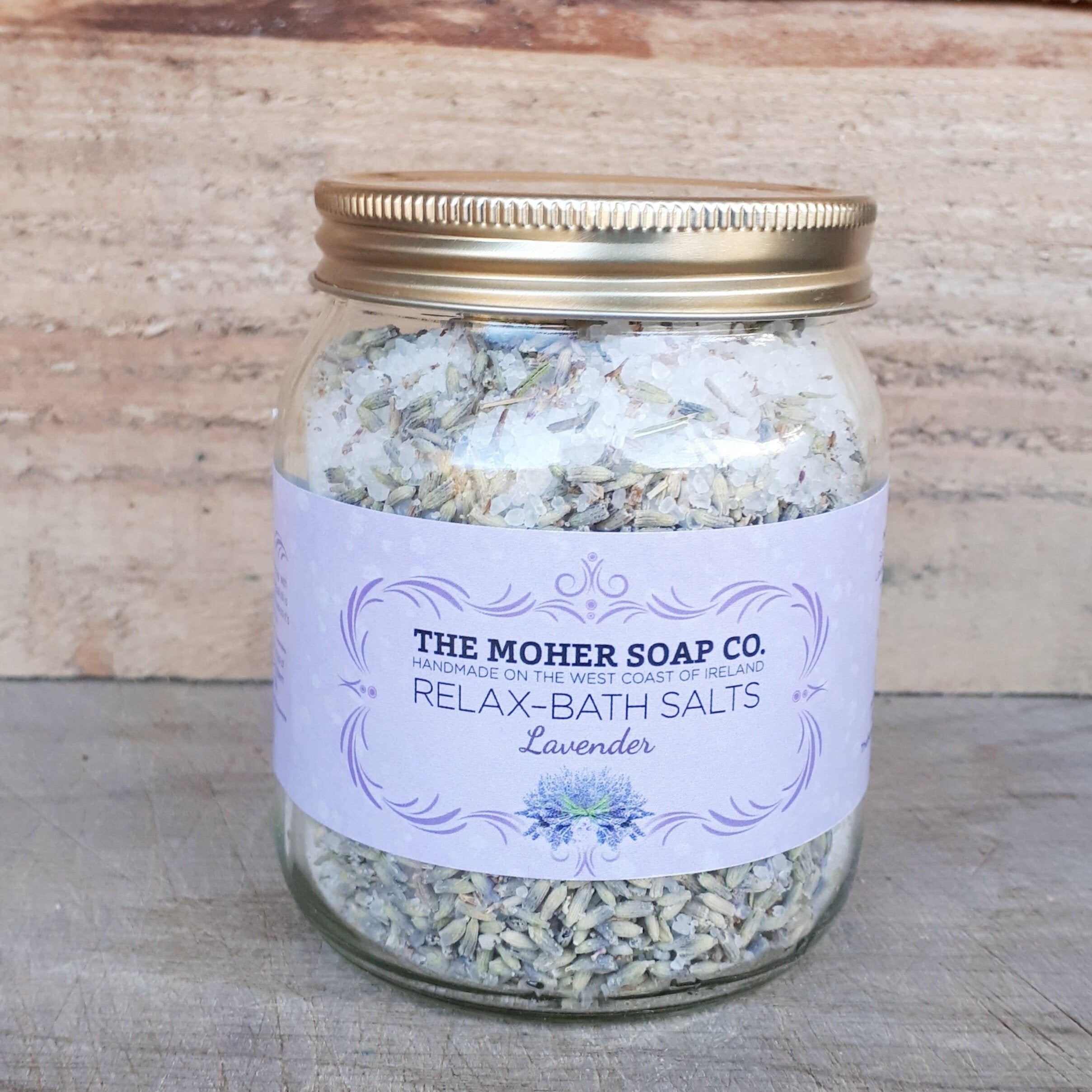 The Moher Soap Company - Bath Salts Jars 320g