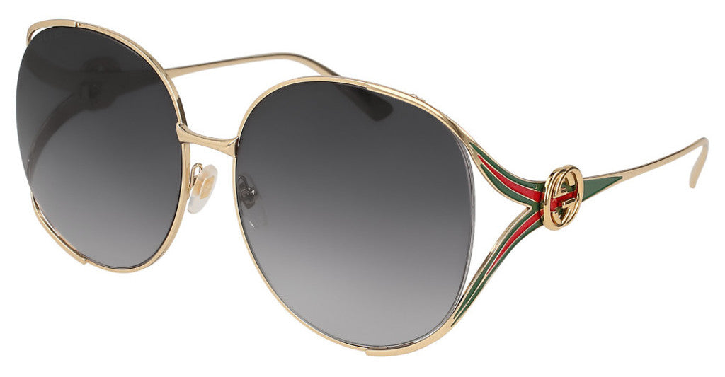 Big Gold Gucci Sunglasses