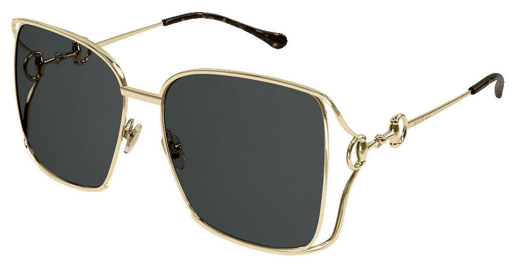 gold metal gucci sunglasses