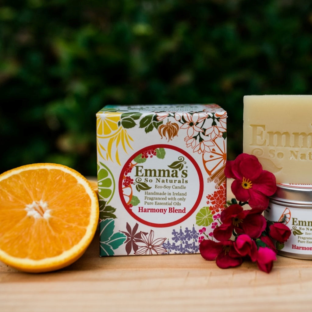 emma so natural eco soy candles harmony blend irish christmas gift idea