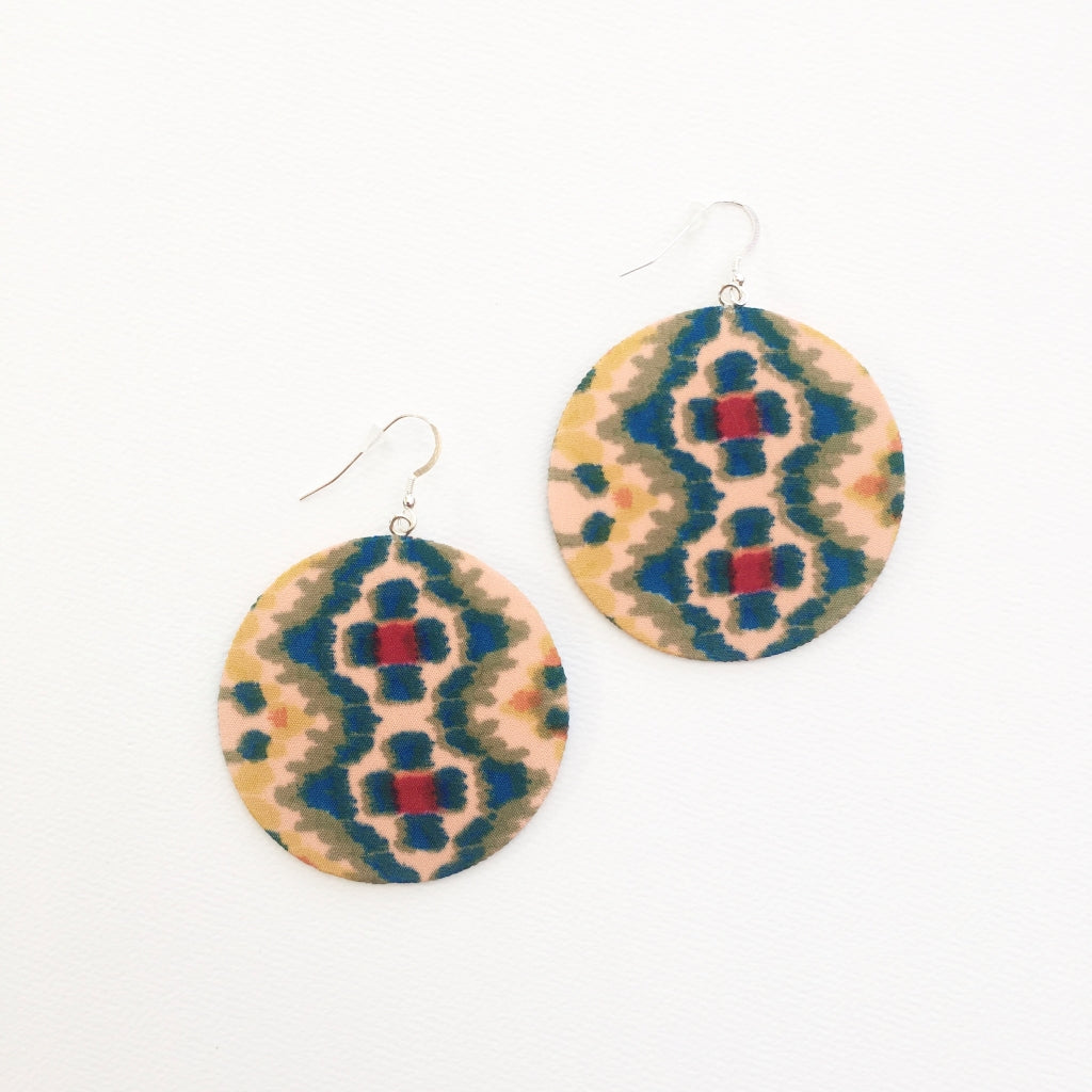 Silky Moons jewelry supermoon dangly earrings