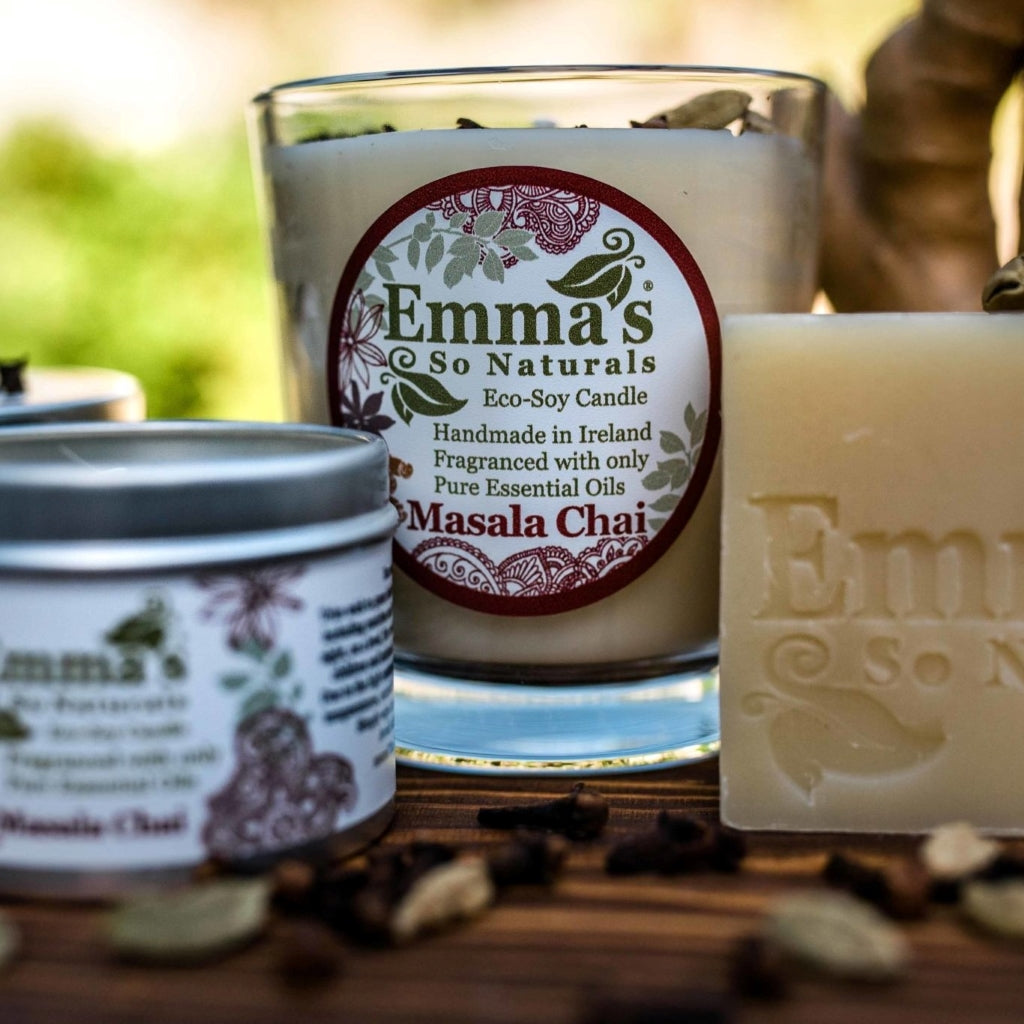 Emma so natural candle eco soy wax candle irish gift