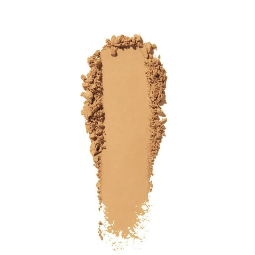 Shiseido Synchro Skin Self-Refreshing Custom Finish Powder Foundation 220 linen swatch colour