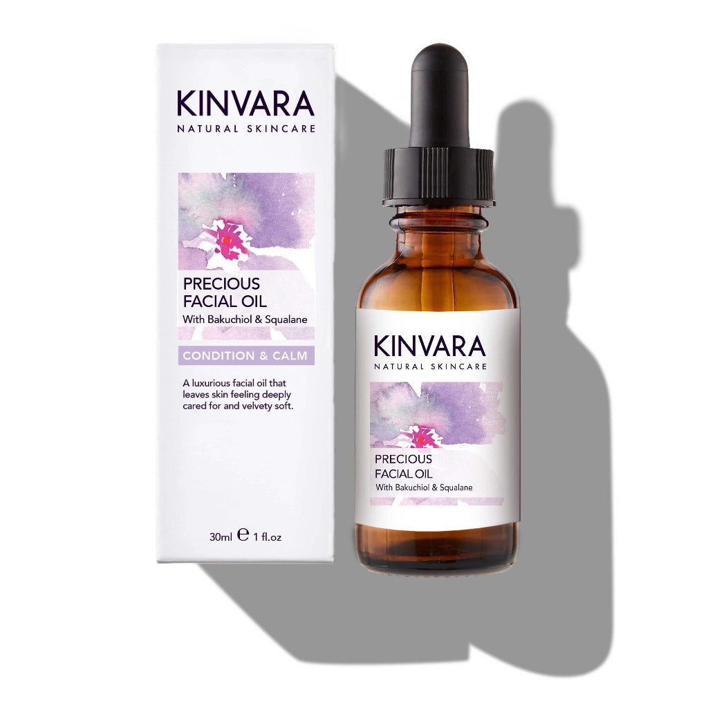 kinvara natural skincare precious facial oil skincare bottle