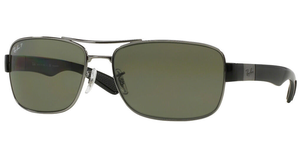 Mens Rayban metal sunglasses in gunmetal