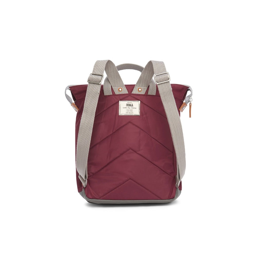 Roka Bantry B Sustainable Backpack Small Plum