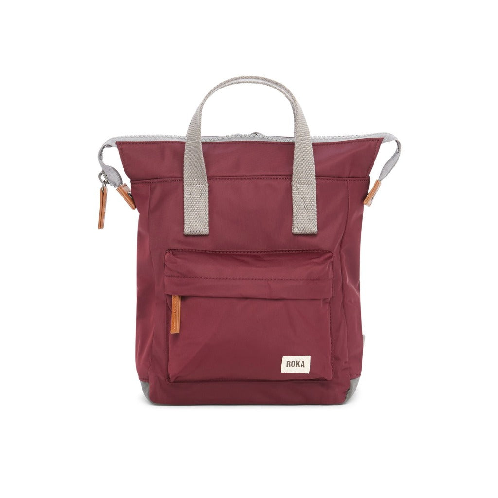Roka Bantry B Sustainable Backpack Small Plum