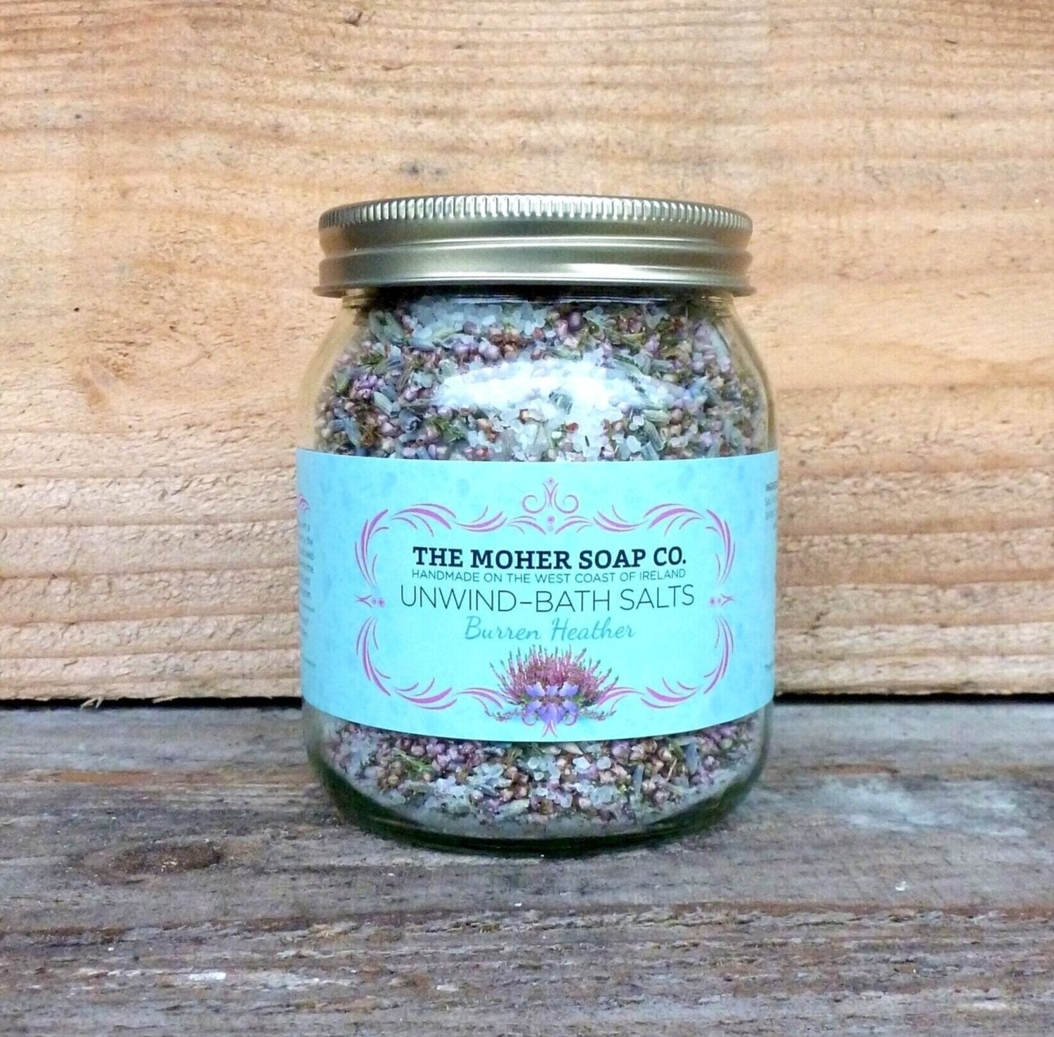 The Moher Soap Company - Bath Salts Jars 320g
